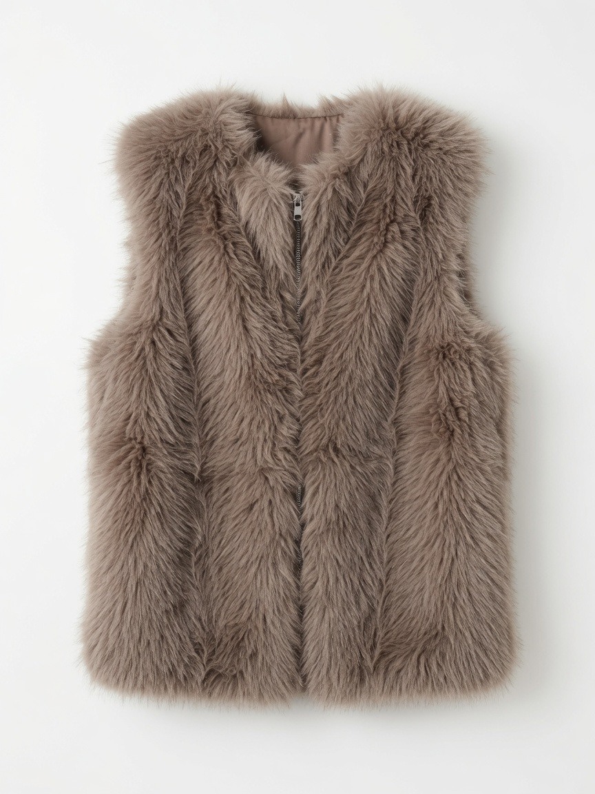 Wholesaler SUNSHINE - WOMEN'S FAUX FUR VEST. FALL/WINTER 2026/2027