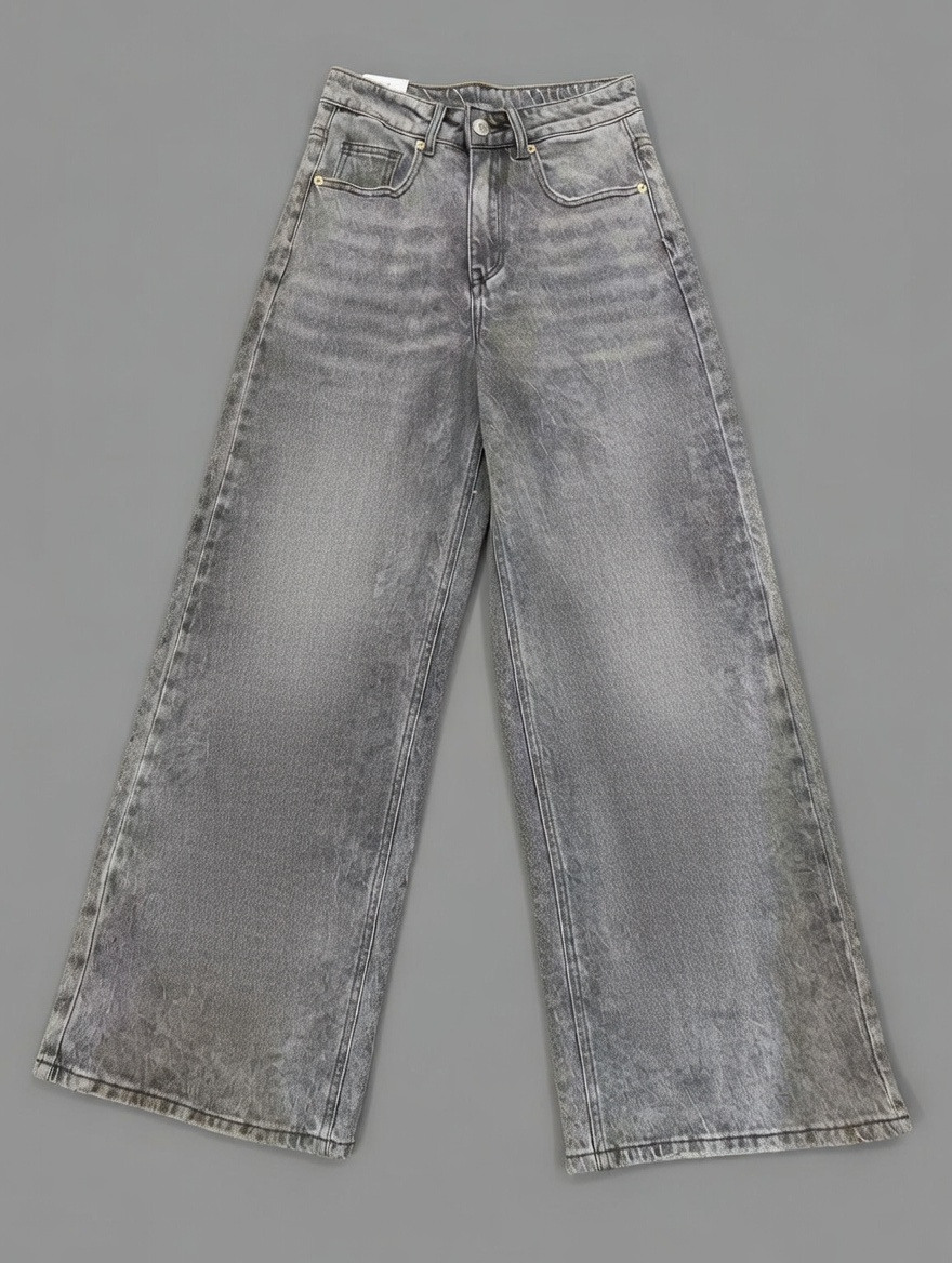 Grossiste SUNSHINE - Jean Femme Wide Leg Printemps/Été 2026