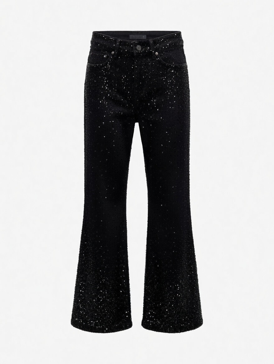 Grossista SUNSHINE - Pantaloni Donna Con Brillantini Primavera Estate 2026