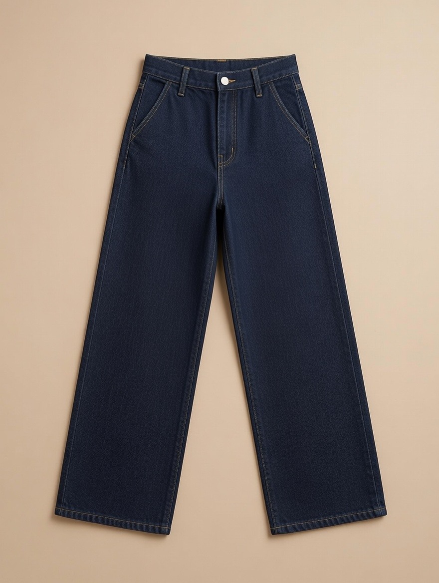 Grossiste SUNSHINE - Jean Femme Wide Leg Printemps/Été 2026