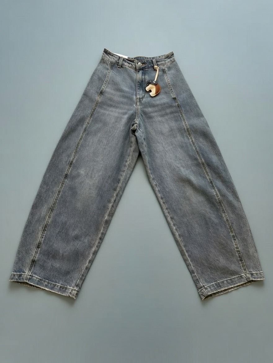 Grossiste SUNSHINE - Jean Femme Coupe Ballon Printemps/Été 2026