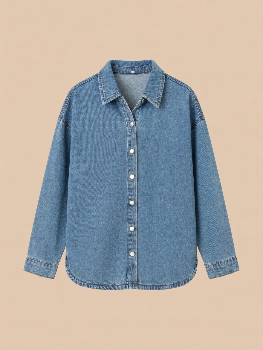 Grossista SUNSHINE - Camicia Jeans Donna Primavera/Estate 2026
