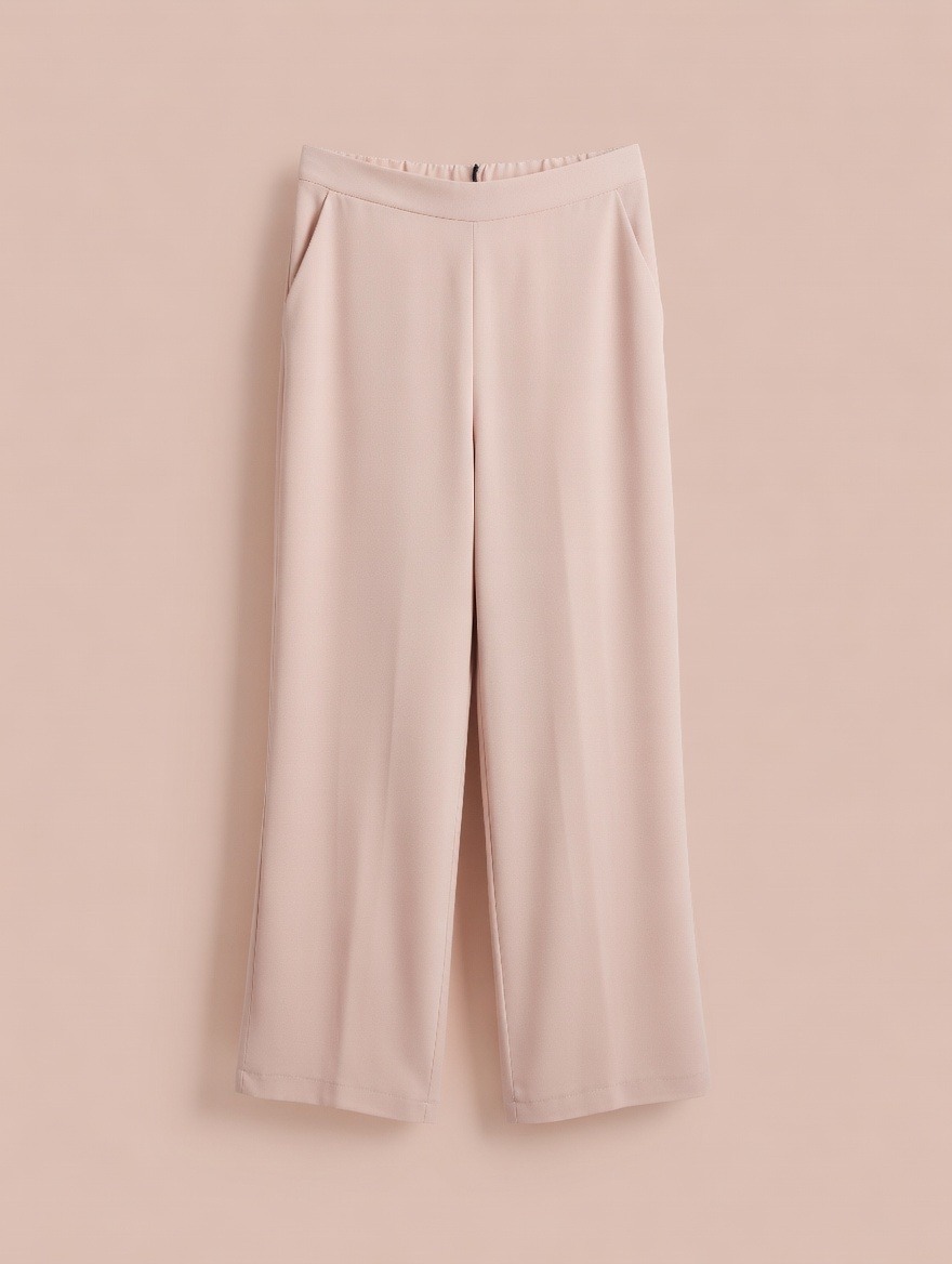 Grossiste SUNSHINE - Pantalons(D) Genre Pantalons Élégants Femme Printemps/Été Fabriqué en Italie Quotidien Diverses Couleurs Standard Uni Polyester