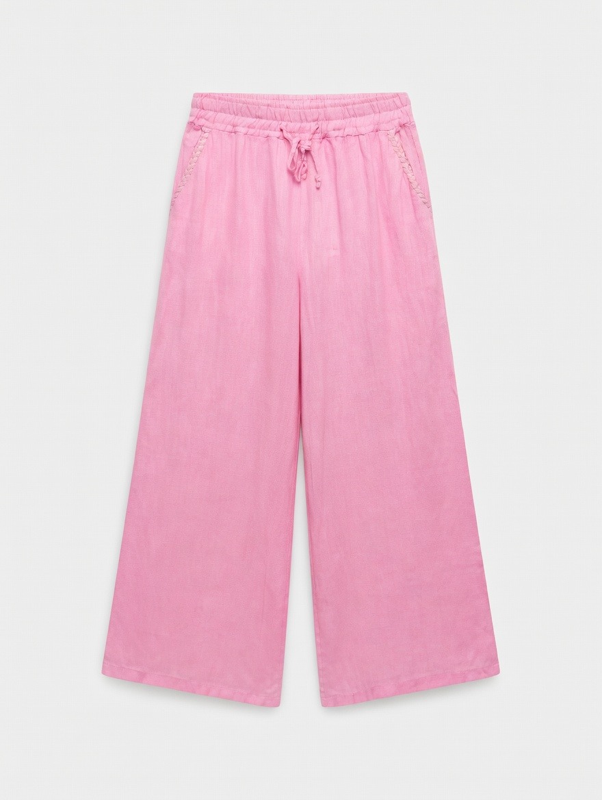 Wholesaler SUNSHINE - WOMEN'S TROUSERS 100% LINEN MADE IN ITALY SPRING/SUMMER 2026