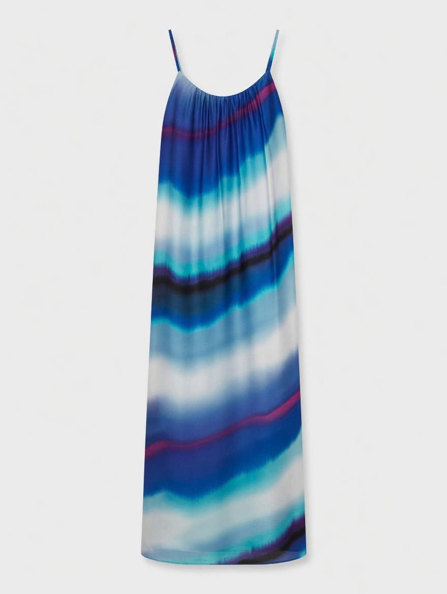 Mayorista SUNSHINE - VESTIDO MUJER HECHO EN ITALIA SEDA Y VISCOSA LIGERO PERFECTO PARA PRIMAVERA/VERANO 2026