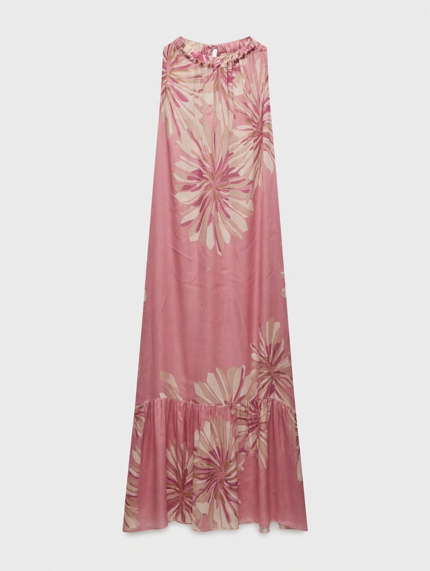 Wholesaler SUNSHINE - WOMEN'S DRESS MADE IN ITALY 100% VISCOSE FLORAL PATTERNS SPRING/SUMMER 2026