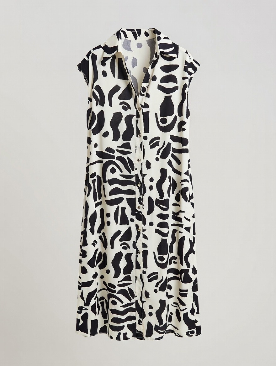 Grossiste SUNSHINE - Robe Femme Imprimé Léopard Printemps/Été 2026