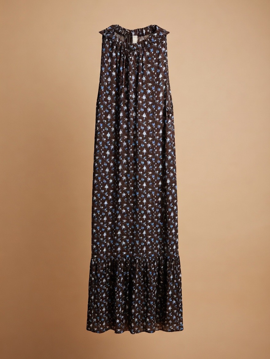Wholesaler SUNSHINE - WOMEN'S LONG DRESS MADE IN ITALY FLORAL PATTERN SPRING/SUMMER 2026