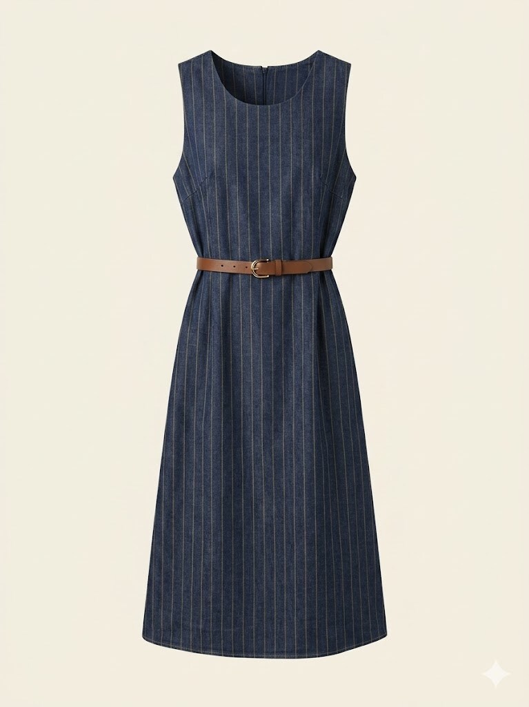 Mayorista SUNSHINE - VESTIDO VAQUERO MUJER HECHO EN ITALIA 100% ALGODÓN VERANO 2026