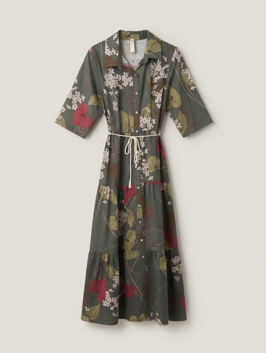 Wholesaler SUNSHINE - WOMEN'S DRESS MADE IN ITALY 100% LIGHT COTTON PERFECT FOR SPRING/SUMMER 2026