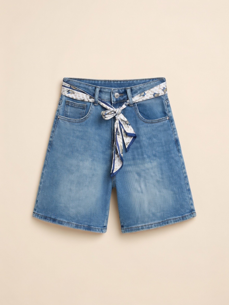 Grossista SUNSHINE - Jeans Bermuda Donna Primavera/Estate 2026