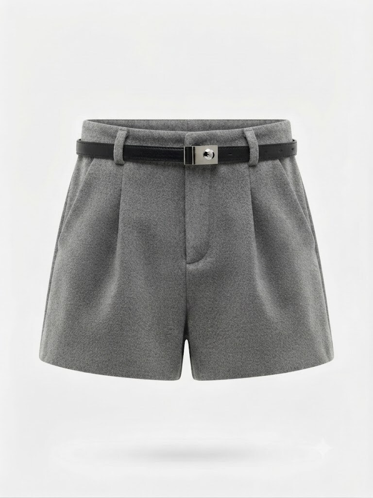 Grossiste SUNSHINE - SHORTS FEMME MÉLANGE VISCOSE, AUTOMNE/HIVER 2026/2027