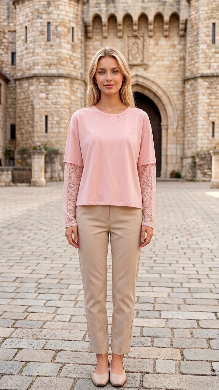 Wholesaler SUNSHINE - T-Shirt & Top(W) Women's T-Shirt Spring/Summer Made in Italy Everyday Various Colors Standard Solid
