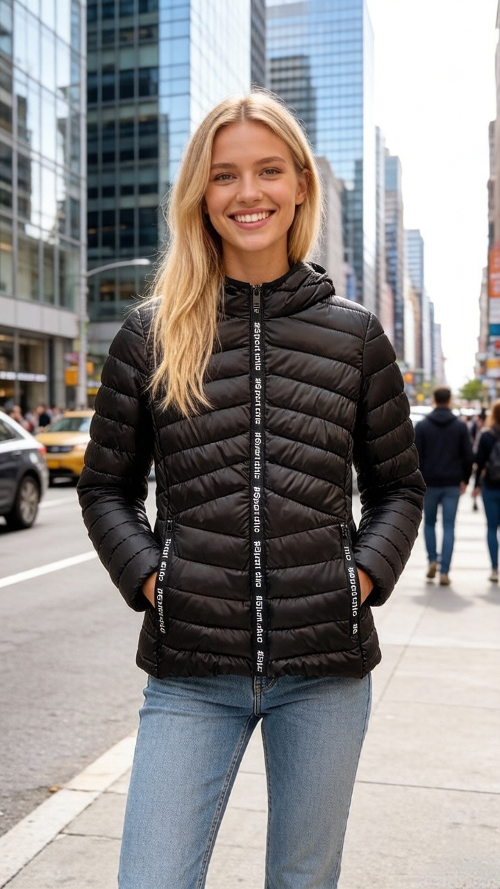 Grossista SUNSHINE - Giacche(D) Genere Giacca Leggere Giacca a Vento Donna Autunno/Inverno Made in Cina Quotidiano Colore Unico Standard Monocromo