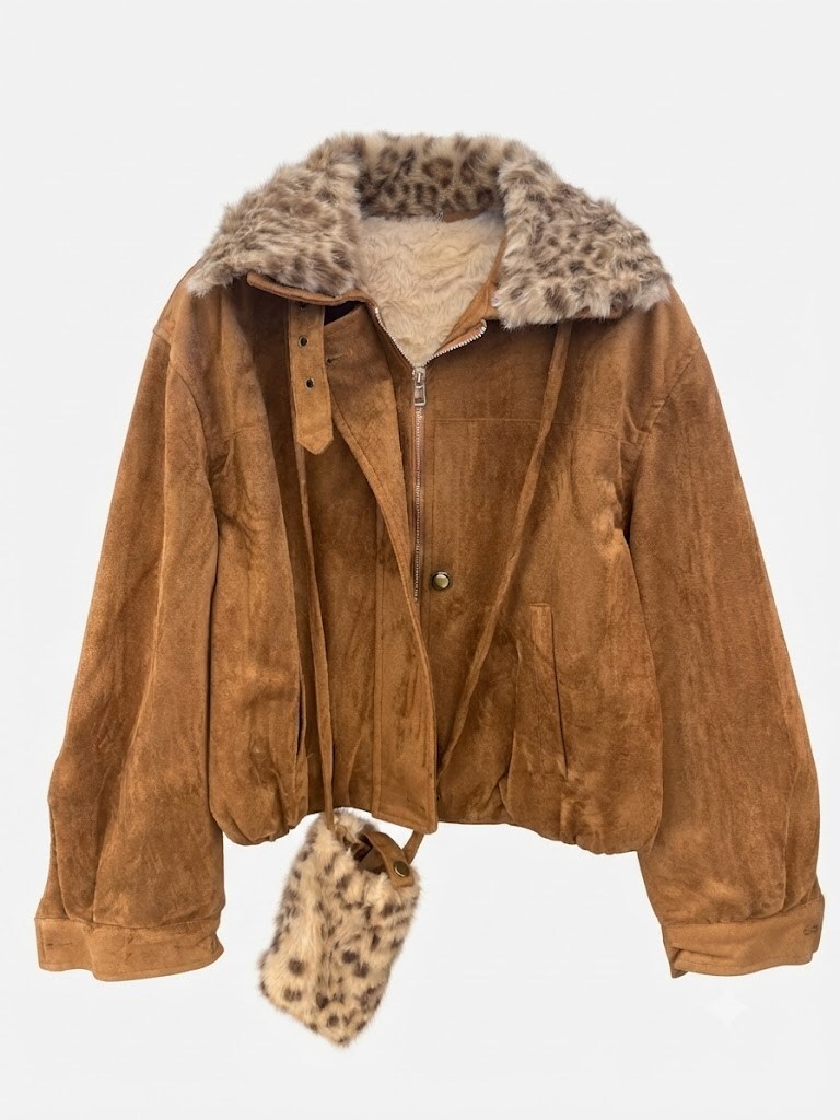 Wholesaler SUNSHINE - WOMEN'S JACKET WITH VERY SOFT FUR. VISCOSE ELASTANE BLEND. FALL/WINTER 2026/2027