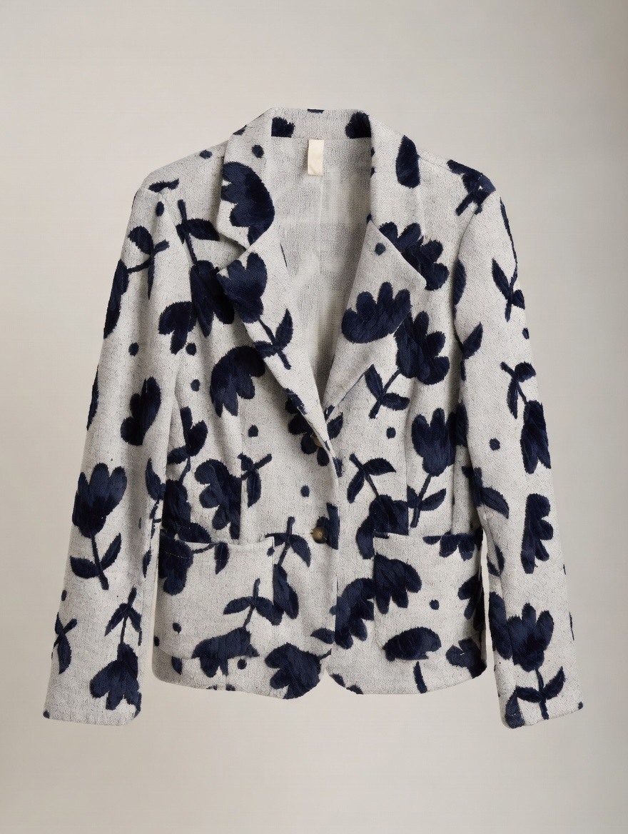 Grossiste SUNSHINE - Veste Femme Fabriquée en Italie Motif Floral Printemps/Été 2026