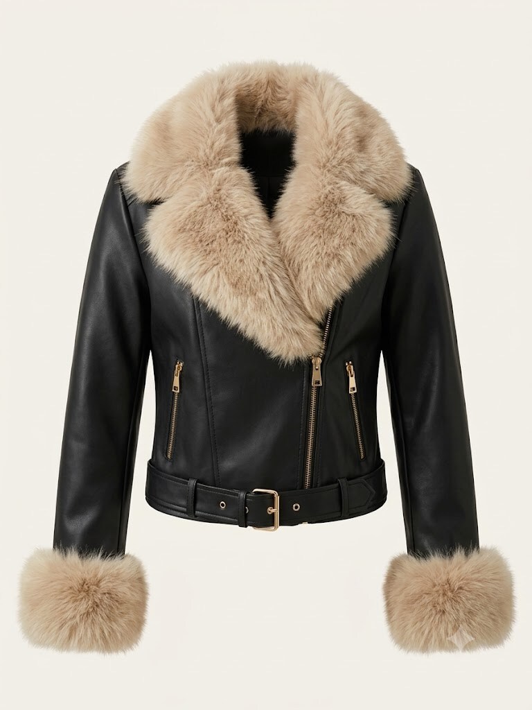 Wholesaler SUNSHINE - WOMEN'S JACKET FALL/WINTER 2026/2027 ZIP CLOSURE WITH REMOVABLE FUR