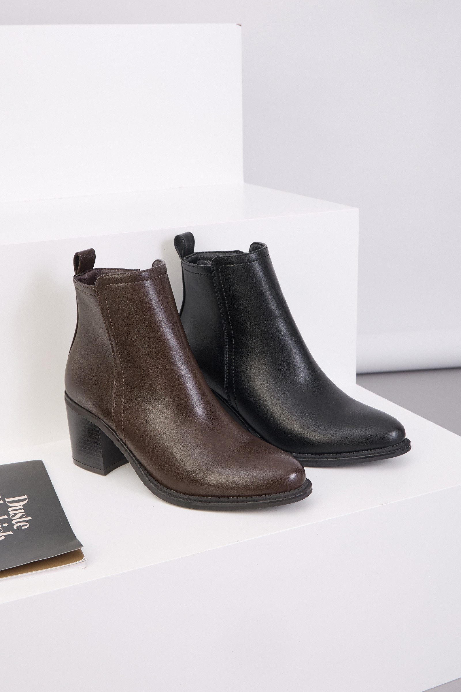 Mayorista Super Mode | Belle Women - Botines de tacón de cuero sintético