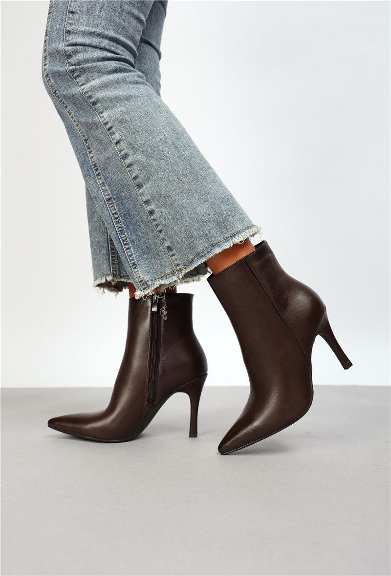 Mayorista Super Mode | Belle Women - Botines de tacón de aguja con punta afilada