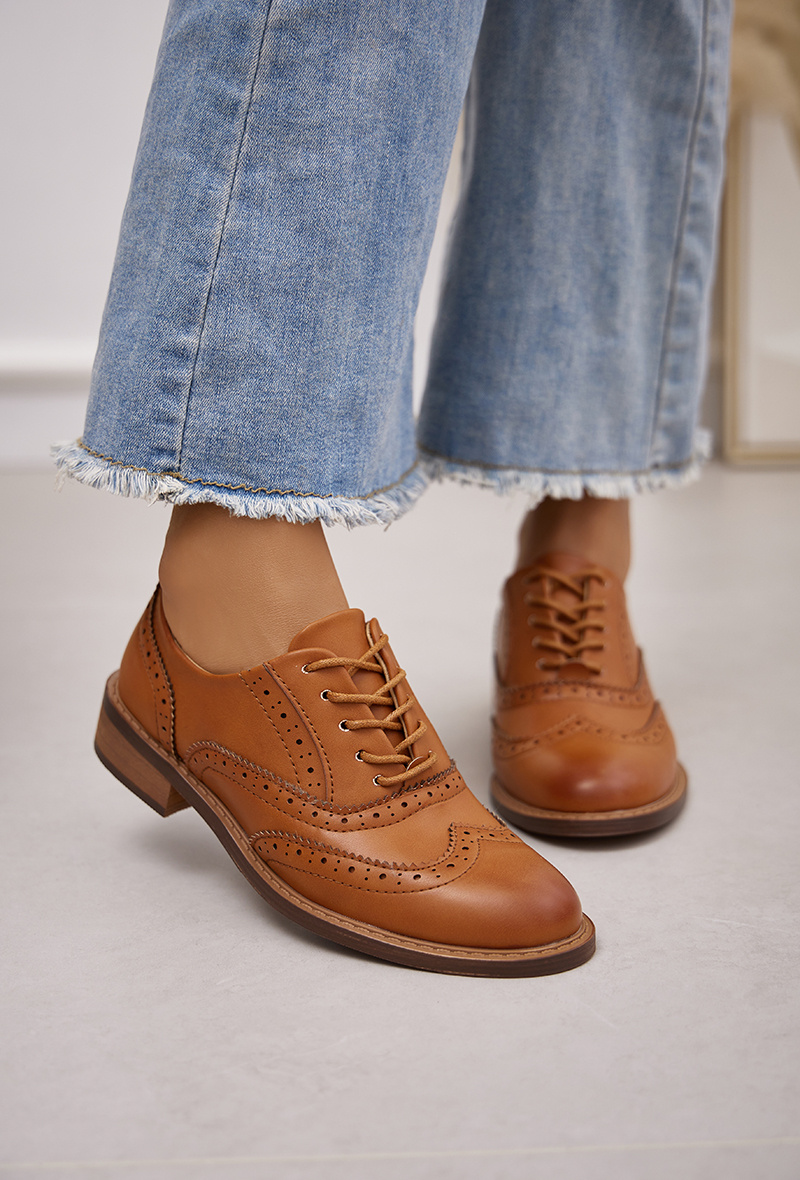 Wholesaler Super Mode | Belle Women - Lace-up brogue derbies