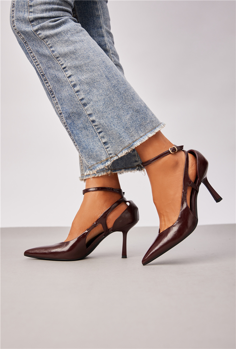 Mayorista Super Mode | Belle Women - Tacones de aguja con correa al tobillo
