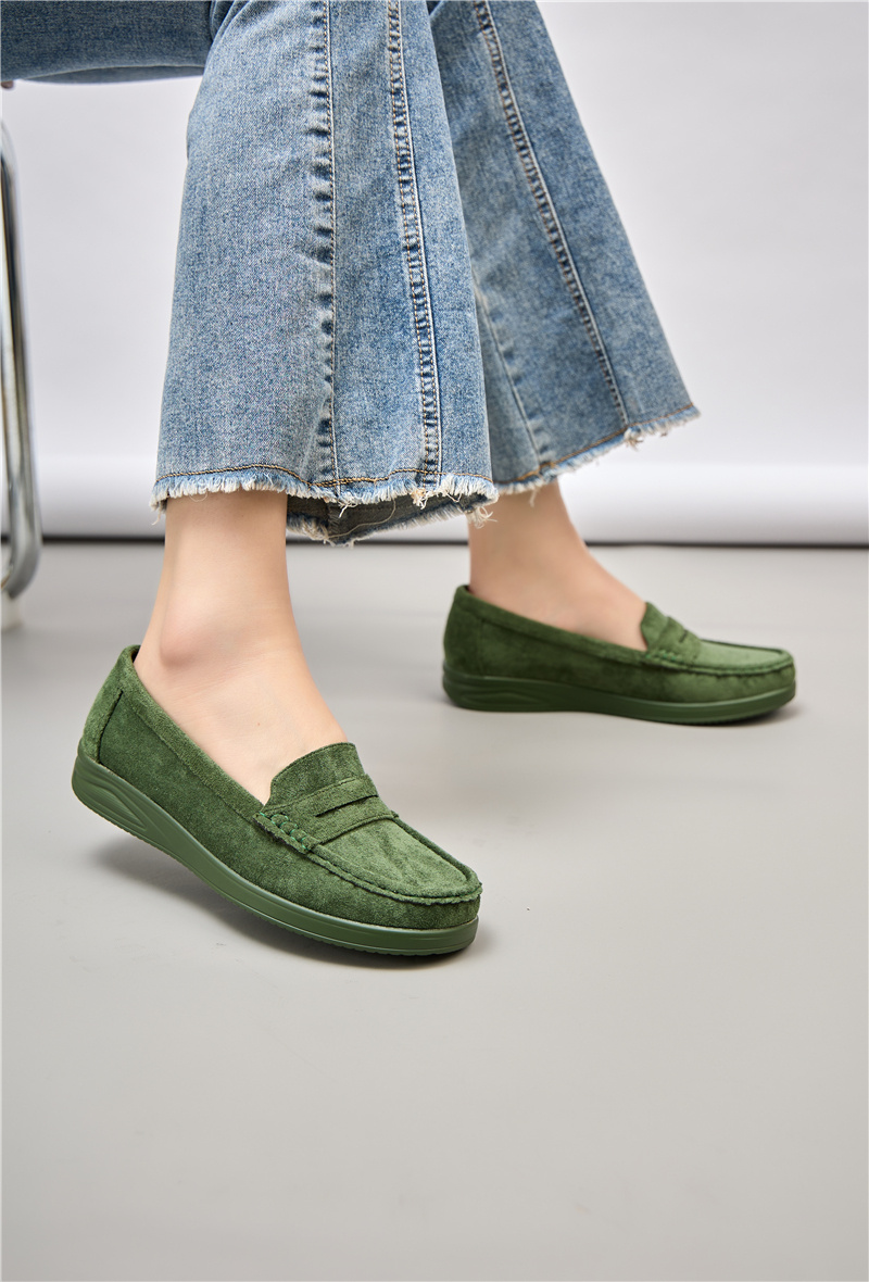 Wholesaler Super Mode | Belle Women - Comfort suede loafers