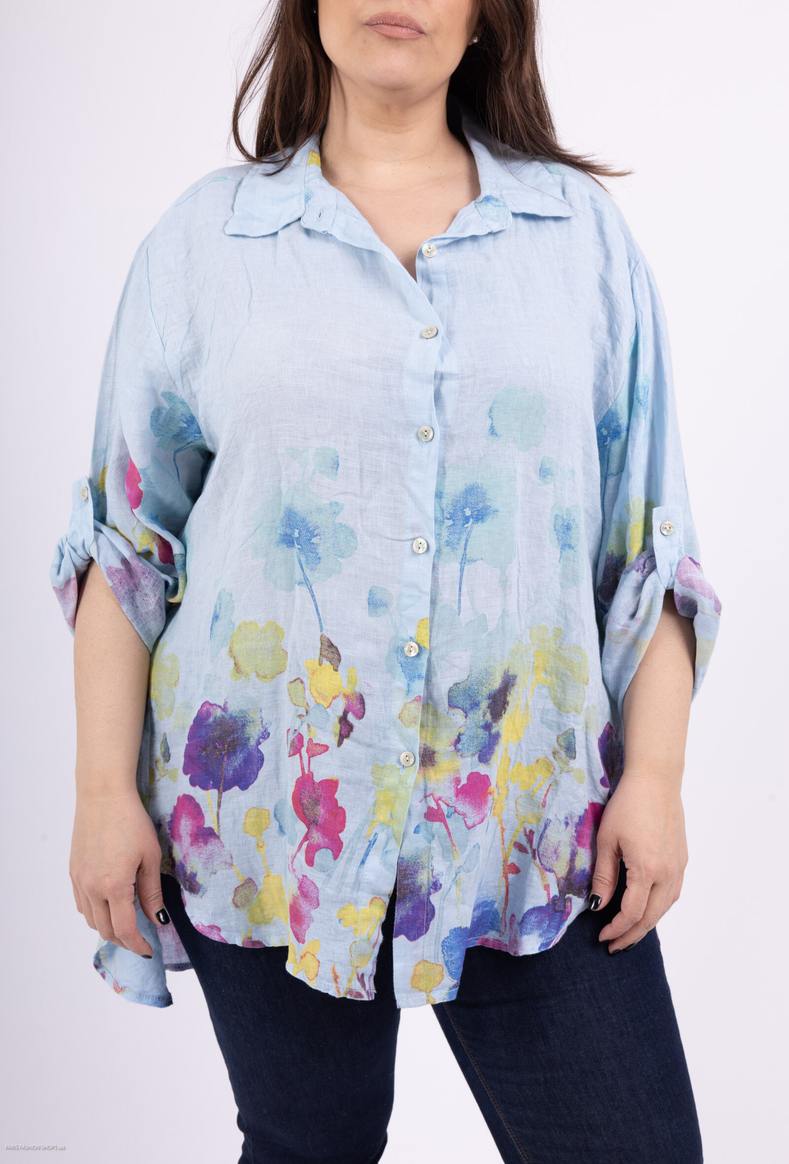 Wholesaler Superbelle - Flower pattern shirt