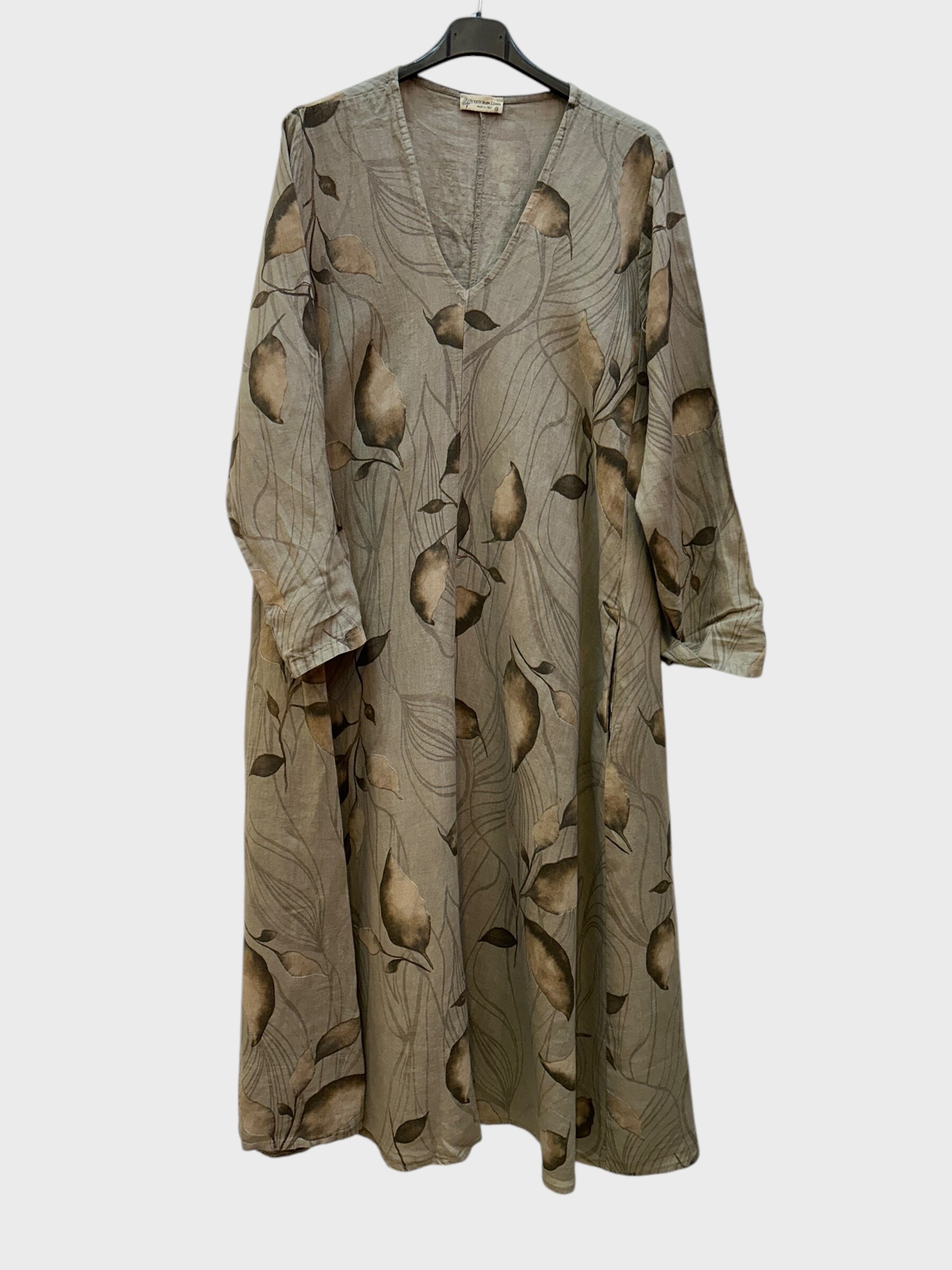 Wholesaler Superbelle - Flower -printed dress with pockets