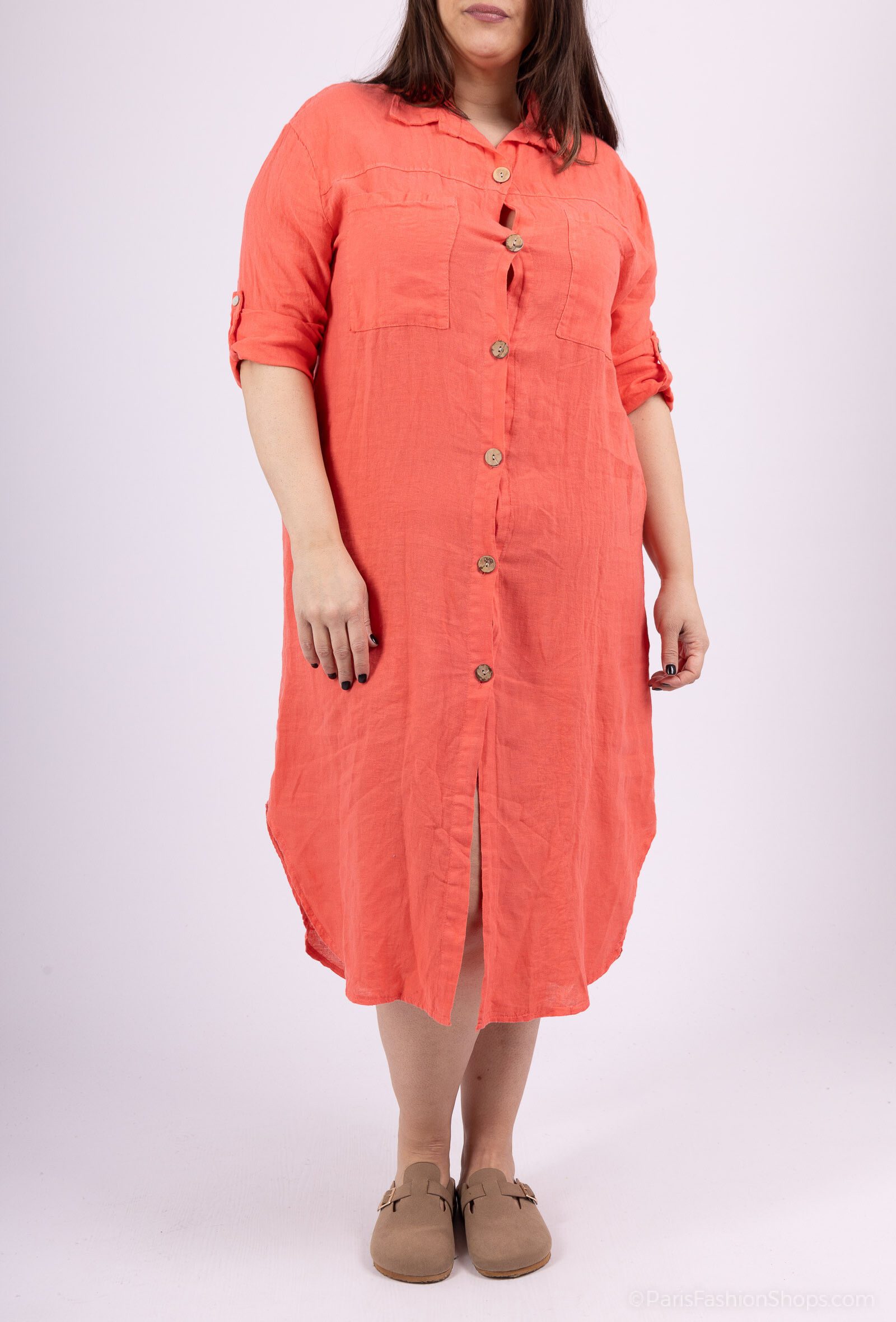 Wholesaler Superbelle - Uni shirt dress