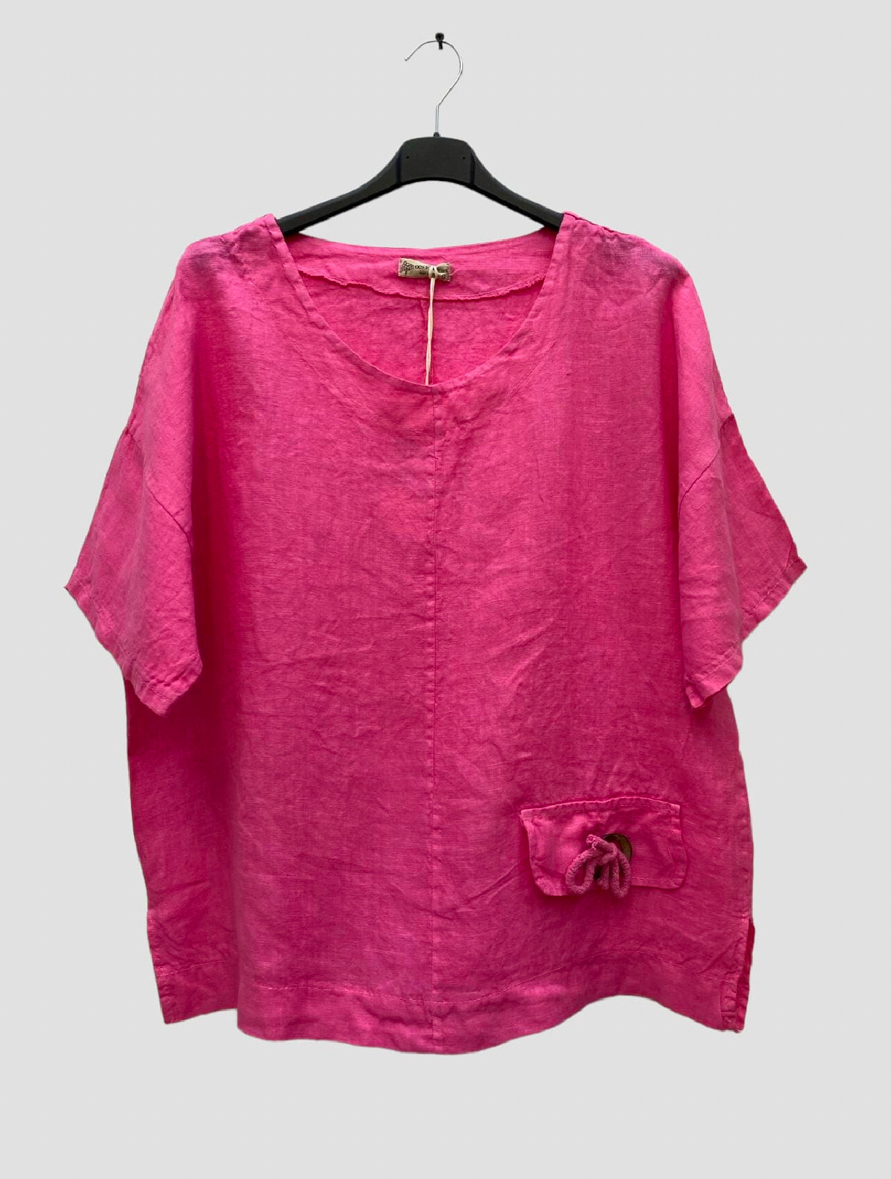 Wholesaler Superbelle - LlN TOP WITH DECORATIVE BUTTON