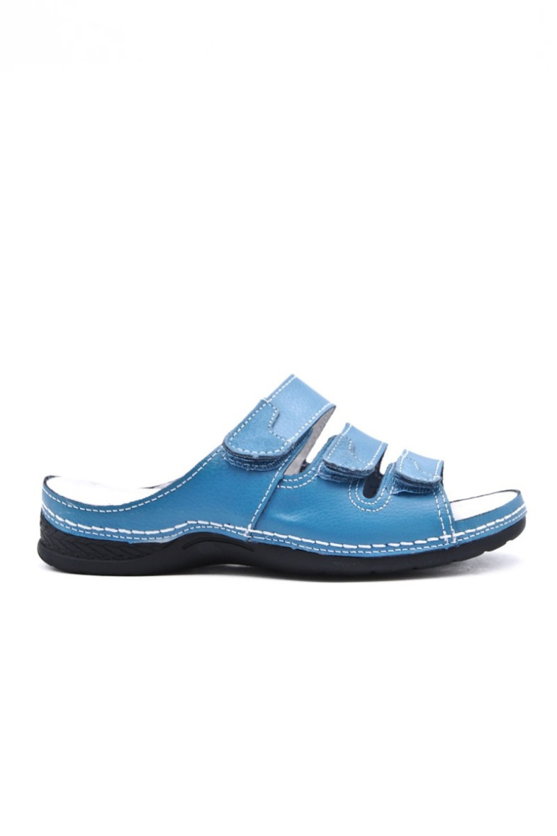 Grossiste Suredelle - Sandales Confort Compensées cuir