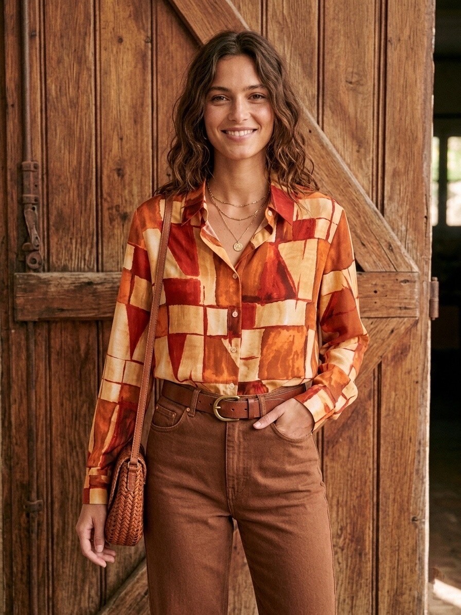 Wholesaler Suzzy & Milly - Printed shirt