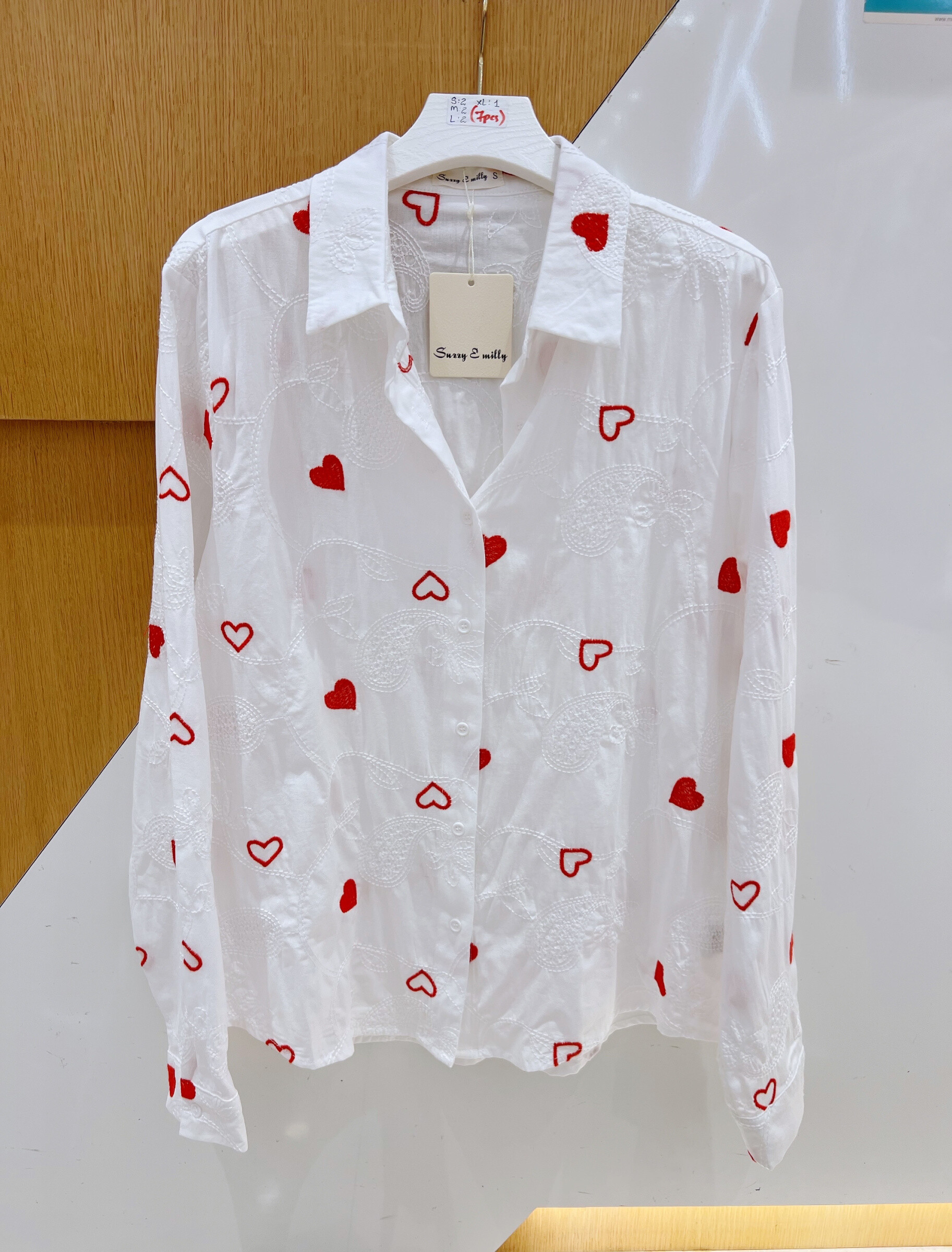 Wholesaler Suzzy & Milly - Shirt plain