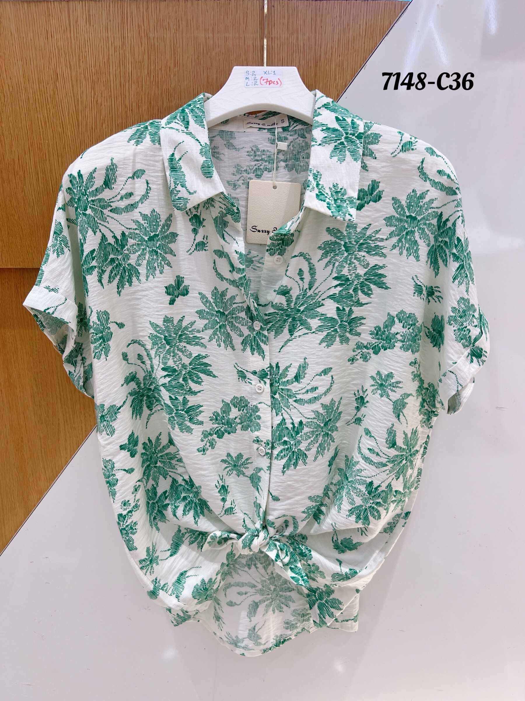 Wholesaler Suzzy & Milly - printed shirt