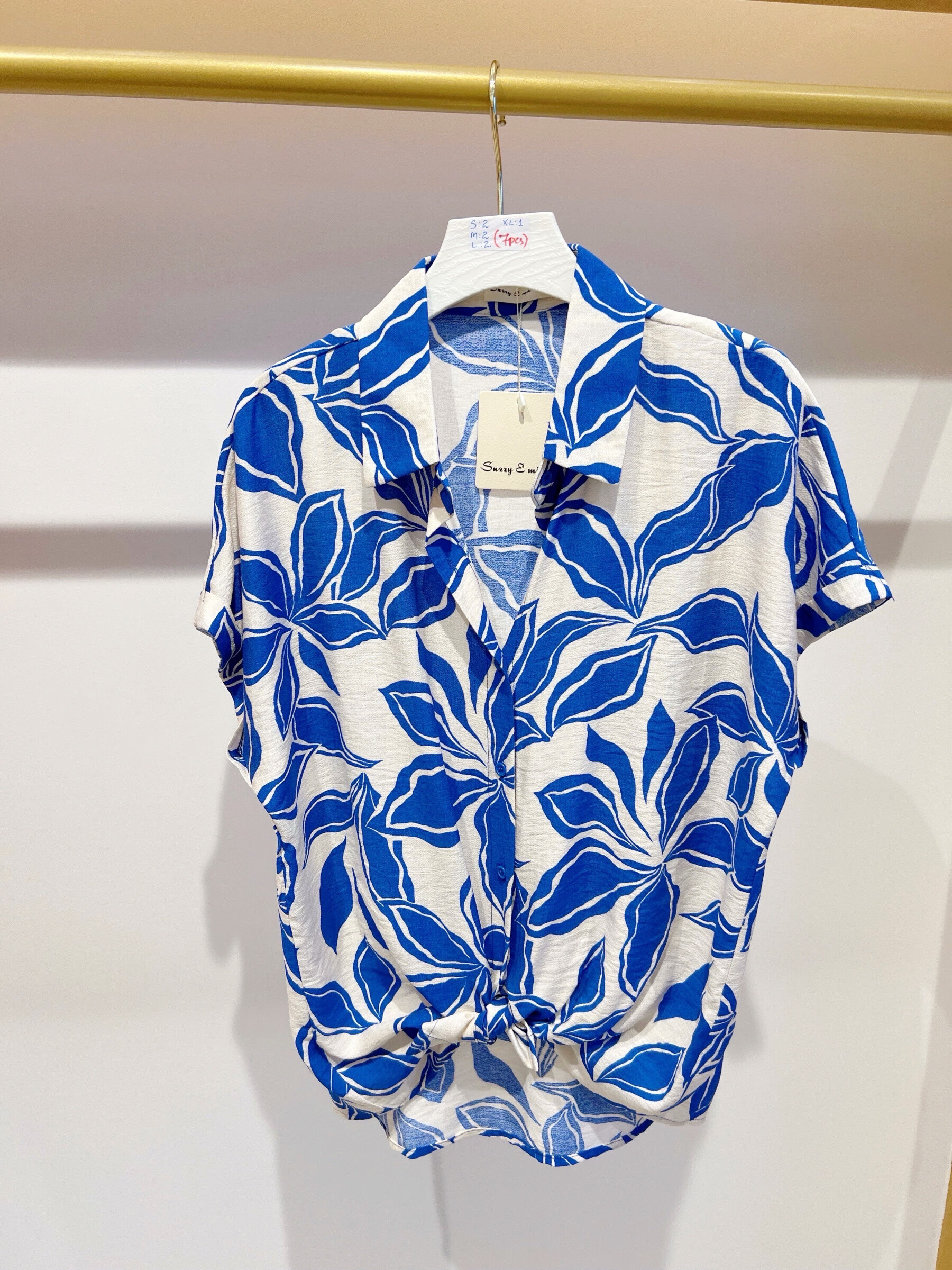 Wholesaler Suzzy & Milly - printed shirt