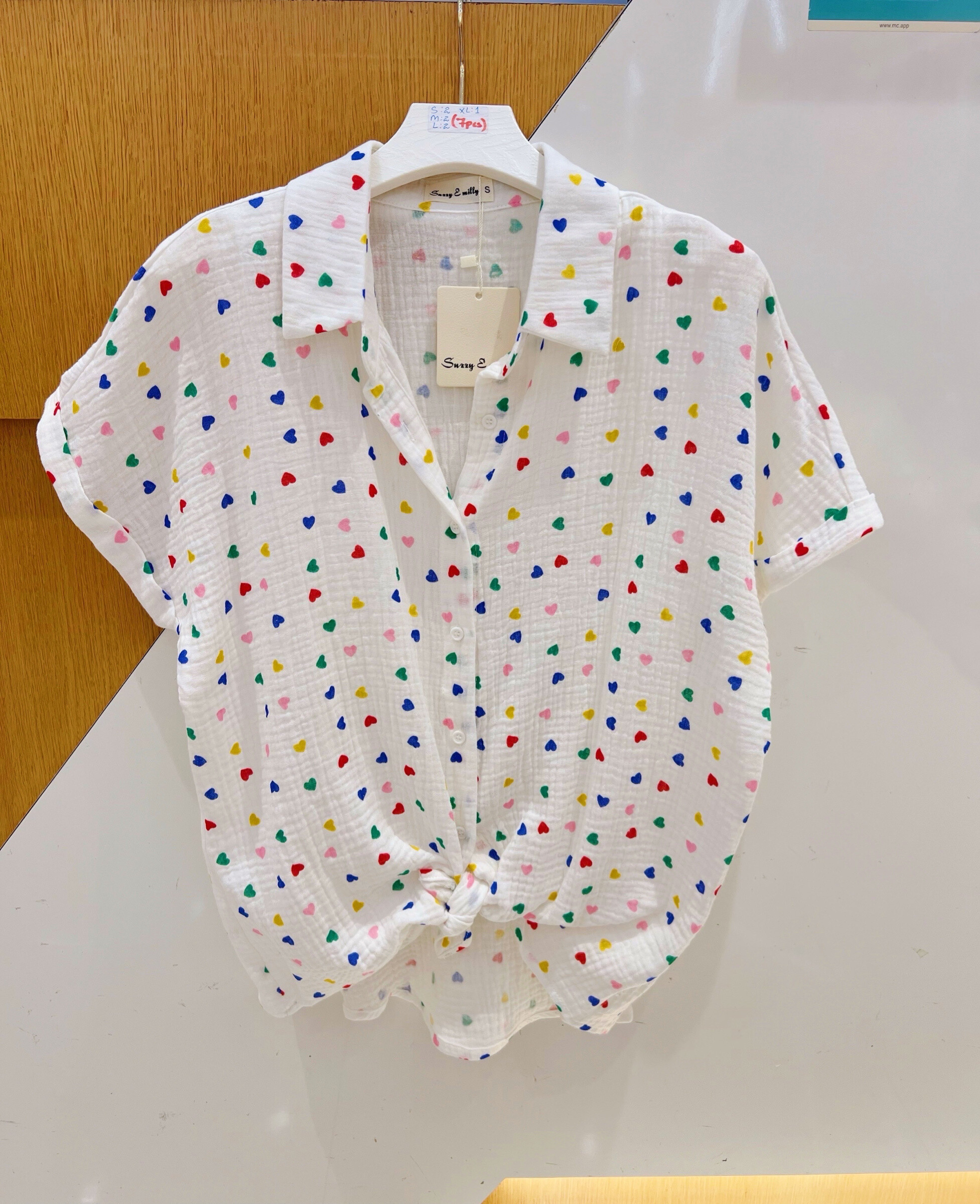 Mayorista Suzzy & Milly - Camisa estampada