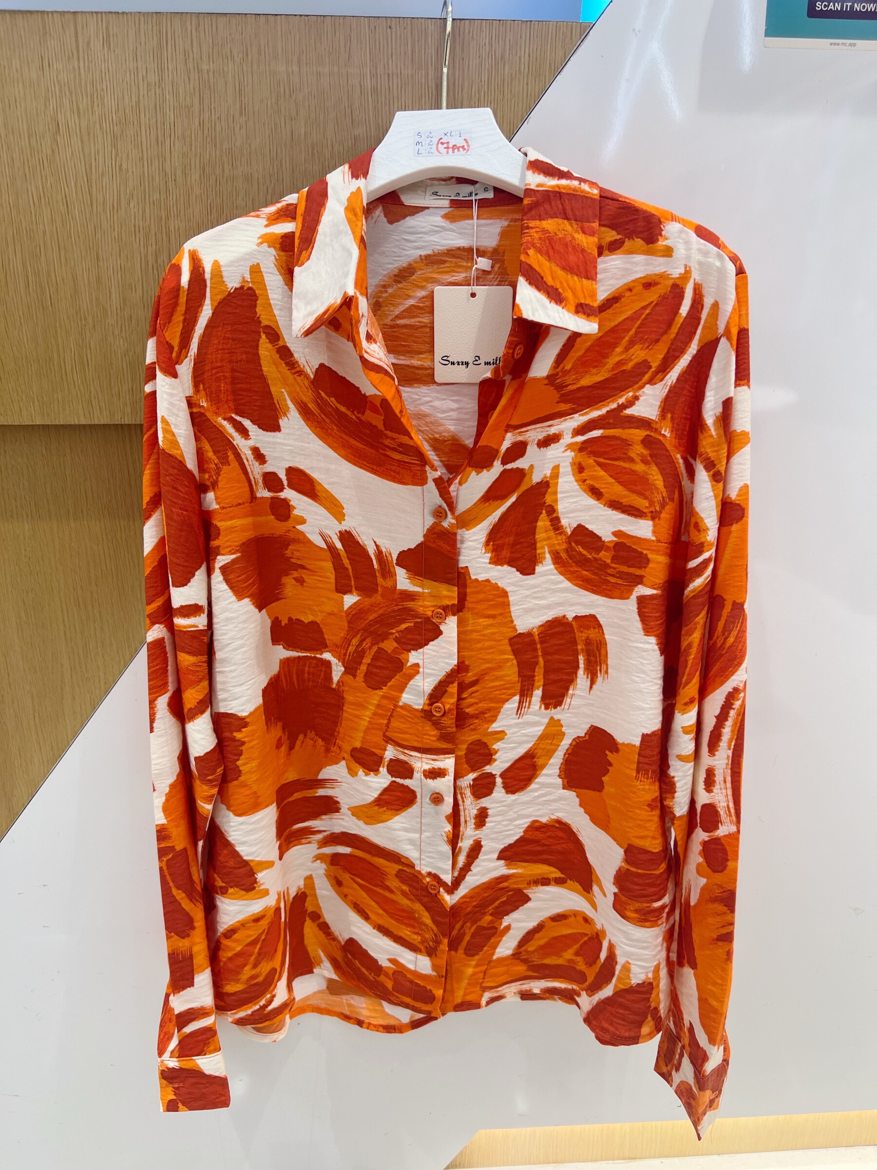 Wholesaler Suzzy & Milly - printed shirt