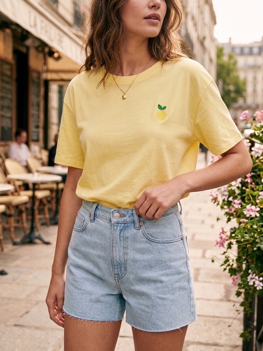 Grossiste Suzzy & Milly - T-shirt blanc