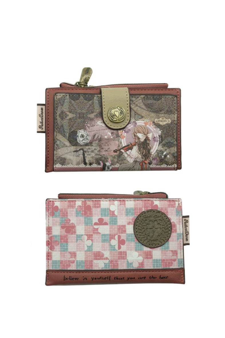 Wholesaler SWEET & CANDY - C-279-24A Synthetic Card Holder Wallet Sweet & Candy