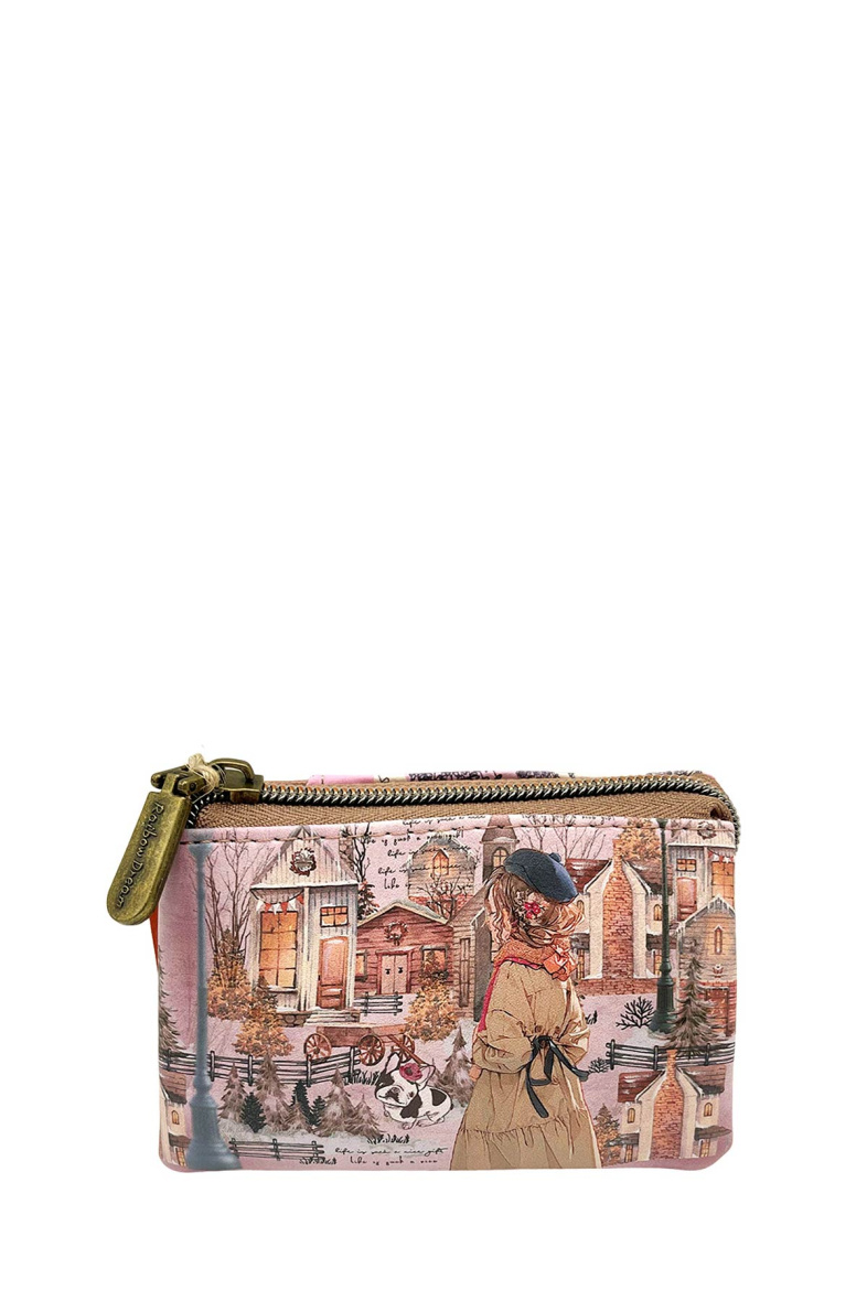 Wholesaler SWEET & CANDY - C-122-01-24B Sweet & Candy synthetic 3-fold coin purse