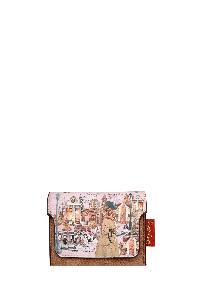 Wholesaler SWEET & CANDY - Sweet & Candy C-323-01-24B Synthetic wallet