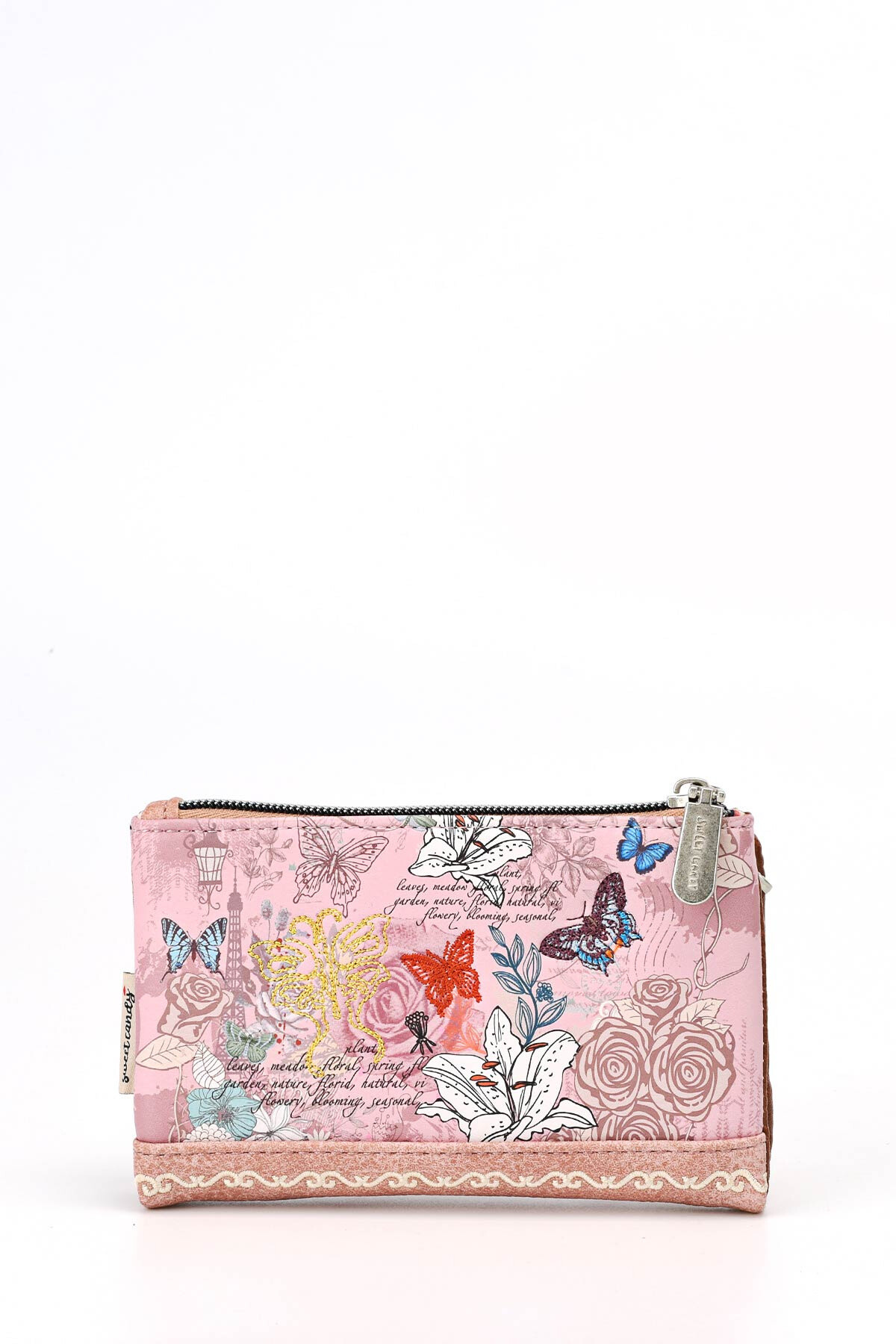 Wholesaler SWEET & CANDY - HD-24-24B Sweet & Candy synthetic RFID wallet - Butterflies
