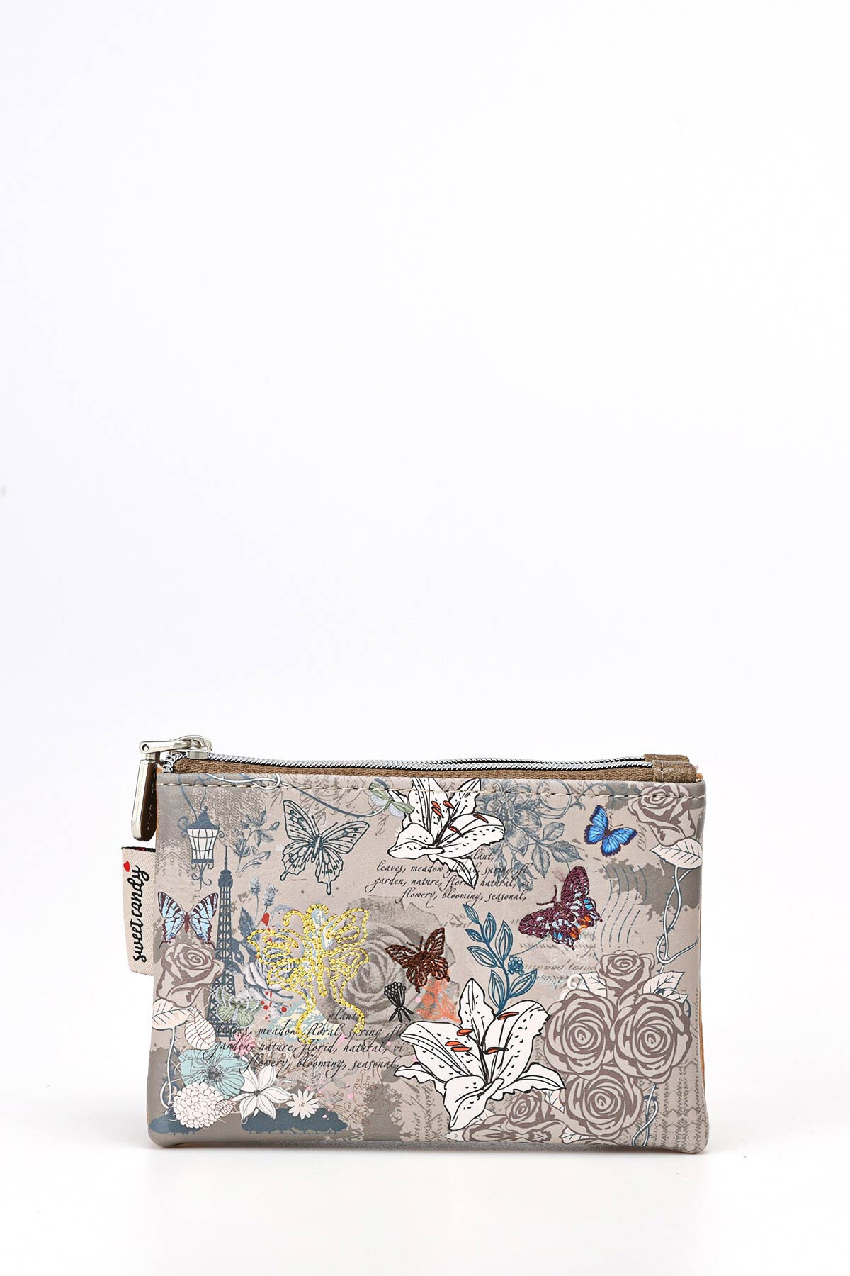 Wholesaler SWEET & CANDY - HD-28-24B Sweet & Candy Synthetic Double Clutch Purse - Butterflies