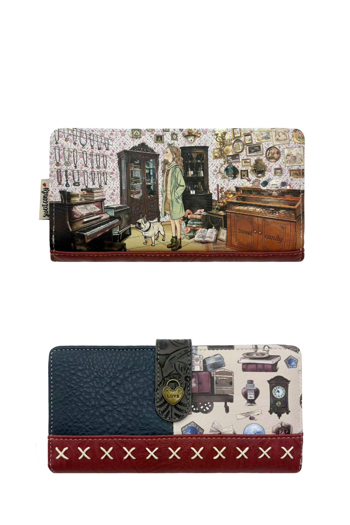 Wholesaler SWEET & CANDY - C-511-05-B26 Synthetic Wallet Purse Sweet & Candy