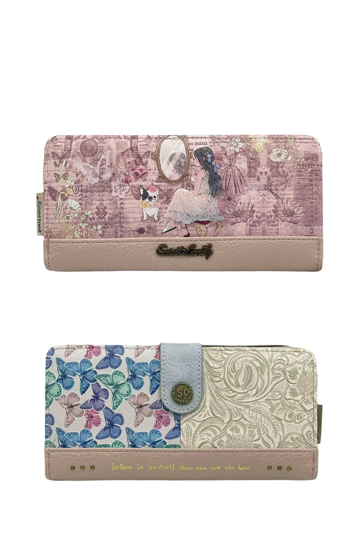 Wholesaler SWEET & CANDY - Sweet & Candy C-343-02-25A Synthetic wallet