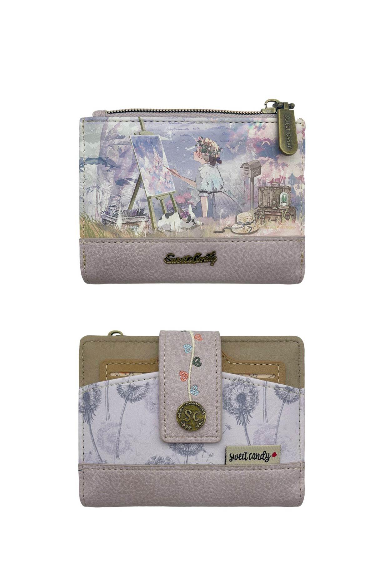 Wholesaler SWEET & CANDY - C-157-03-25B Synthetic wallet coin purse Sweet & Candy