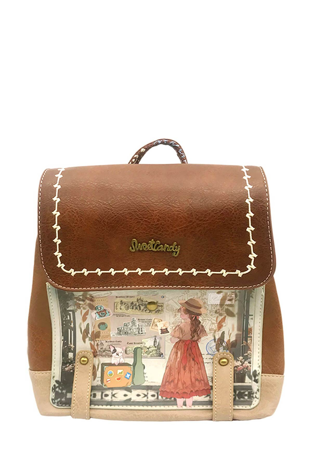 Wholesaler SWEET & CANDY - Sweet & Candy C-320-01-24B Synthetic Backpack
