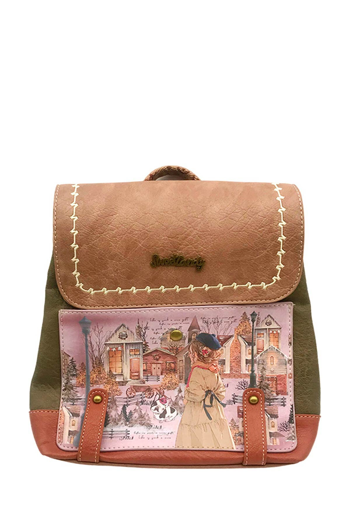 Wholesaler SWEET & CANDY - Sweet & Candy C-320-01-24B Synthetic Backpack