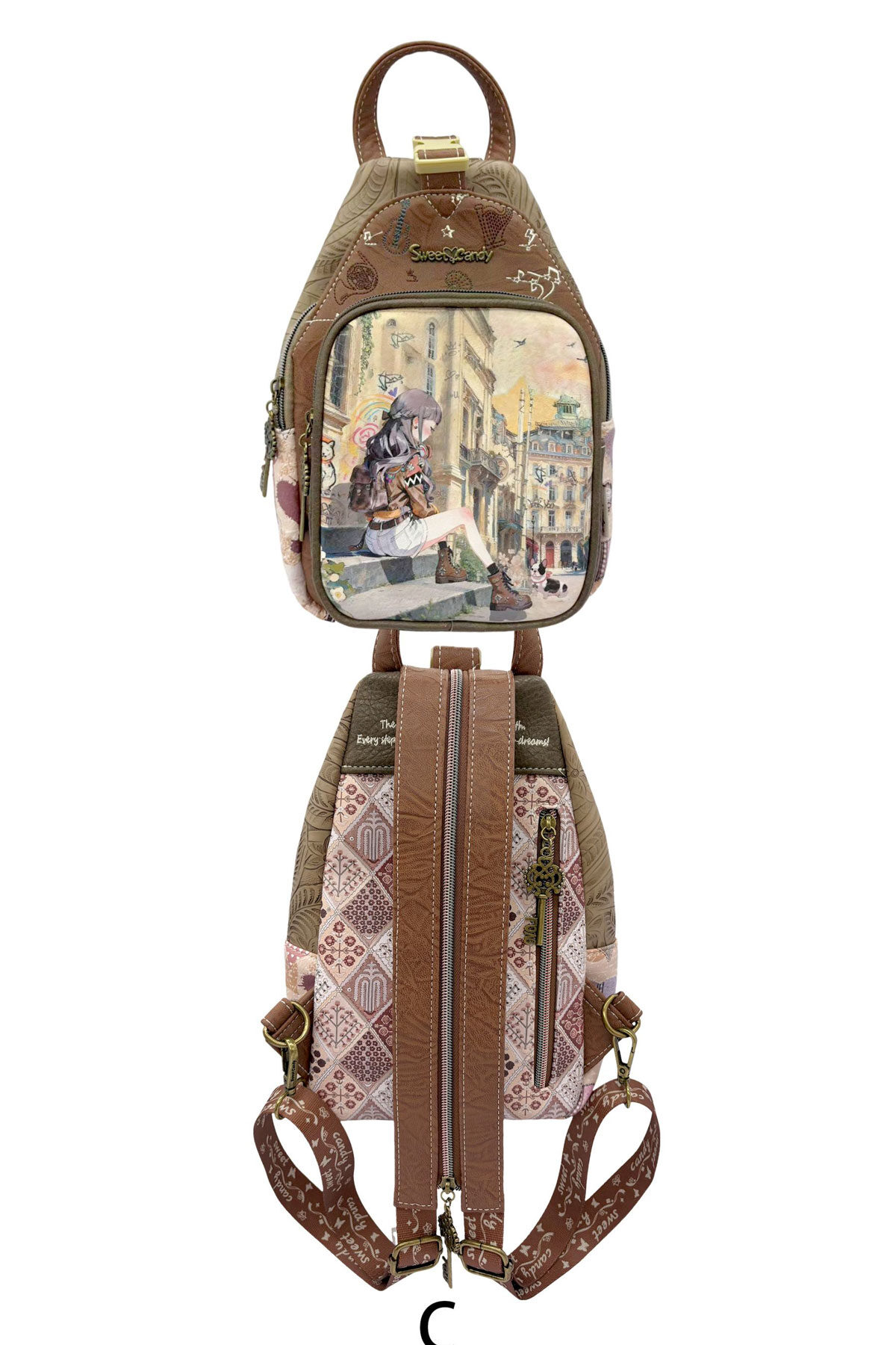Wholesaler SWEET & CANDY - C-289-05-B26 backpack Sweet & Candy