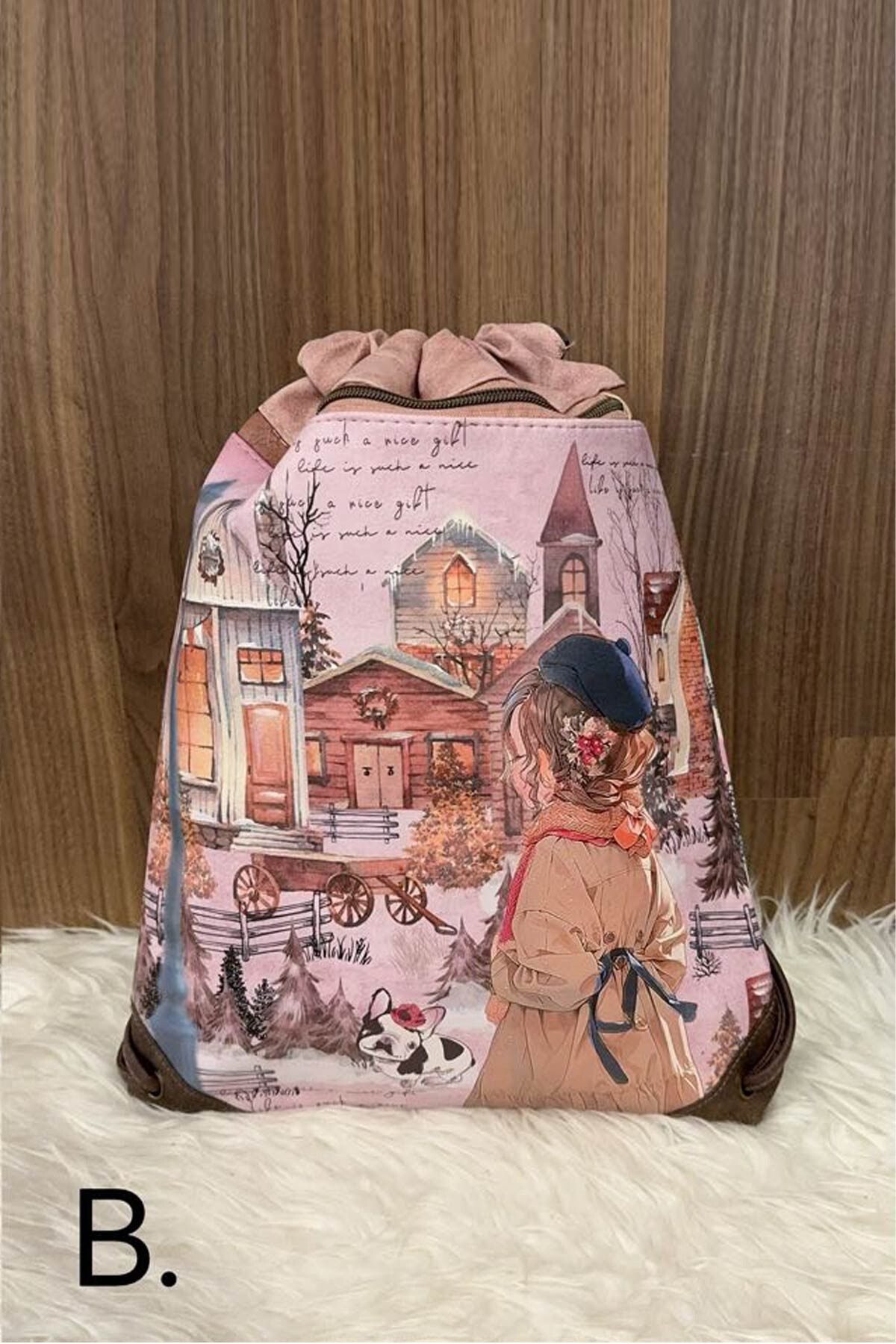 Wholesaler SWEET & CANDY - B-826-24B backpack Sweet & Candy